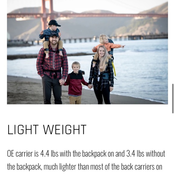 Our Expedition • toddler OE Hiking Carrier - Picture 7 of 12